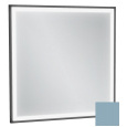 Зеркало Jacob Delafon Allure EB1433-S50, 60 х 60 см, с подсветкой, лакированная рама аквамарин сатин