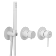 Смеситель для душа Remer X Style X97D2PWBBO, белый матовый