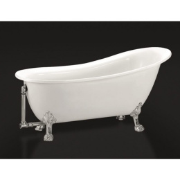 Акриловая ванна 155x76 BelBagno (BB06-1550), овальная