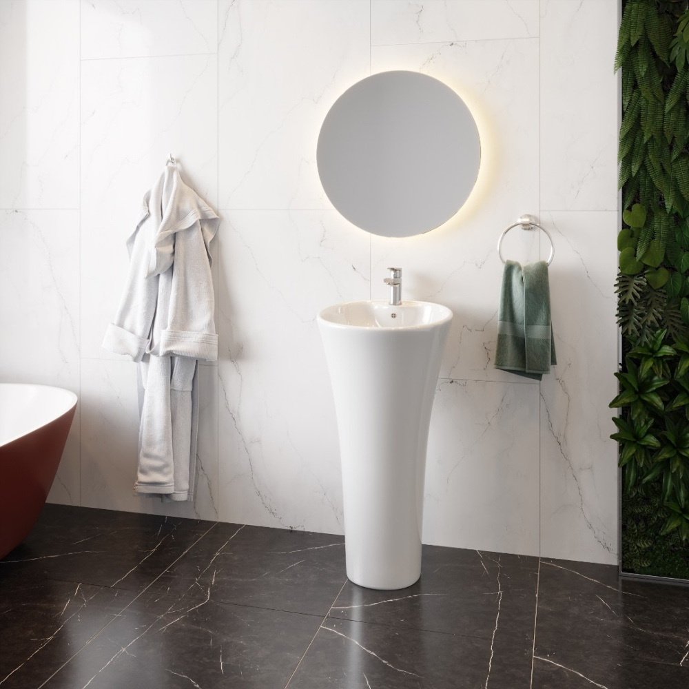 Фото Раковина напольная Cerutti ADELINA CT7274 455x455x870