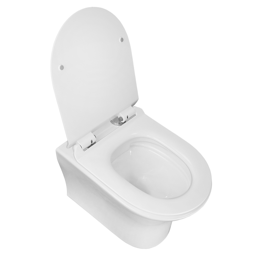Унитаз подвесной Azario FRETTA ROUND (AZ-2617E) Белый