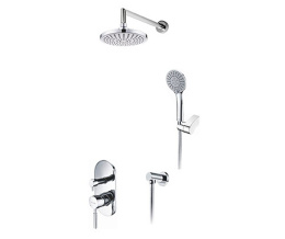 Душевая система WasserKRAFT (A14129) хром