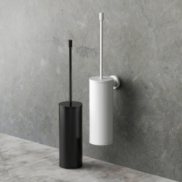 Фото Colombo Design PLUS W4961.NM Ерш для унитаза - напольный (черный матовый)