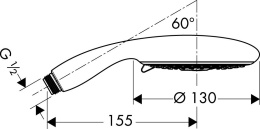 Ручной душ Hansgrohe Raindance (28549000)