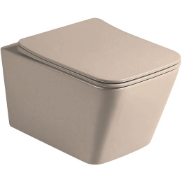 Унитаз подвесной Vincea Q-Line (VT1-12MC) капучино матовый