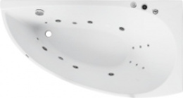 Акриловая ванна 170x90 Aquanet (00209992), асимметричная