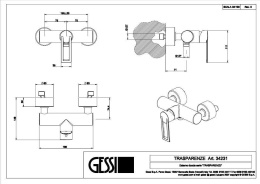 Смеситель для душа Gessi Trasparenze (34231#031)