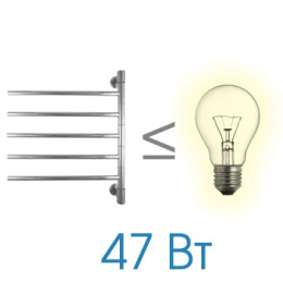 Электрический полотенцесушитель Energy I chrome G5