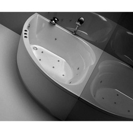 Акриловая ванна 150x150 Aquanet (00139561), Гидромассаж: есть