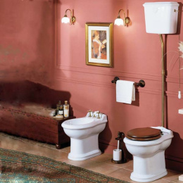 Унитаз приставной Azzurra Jubilaeum JUVCTPB00000BI/(JUB100/P bi) без бачка и сиденья