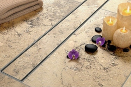 Фото Решетка водосточная AlcaPlast Tile-1050 под плитку