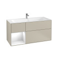 Villeroy Boch Finion G060GFHH Тумба под раковину 1196х498 мм (glossy white/sand matt)