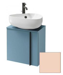 Тумба под раковину Jacob Delafon Nouvelle Vague 45 см, EB3045G-G1A, цвет телесный глянцевый, левая