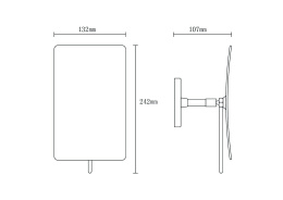 Настенное зеркало Boheme (506-G) золото