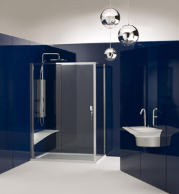 Душевая дверь Jacob Delafon Torsion E87N100L/R-GA, складная-распашная, 100 х 195 см, левая