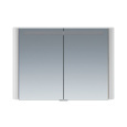000-Am.Pm M30MCX1001FG Sensation, зеркало, зеркальный шкаф, 100 см, с подсветкой, серый шелк, глянце