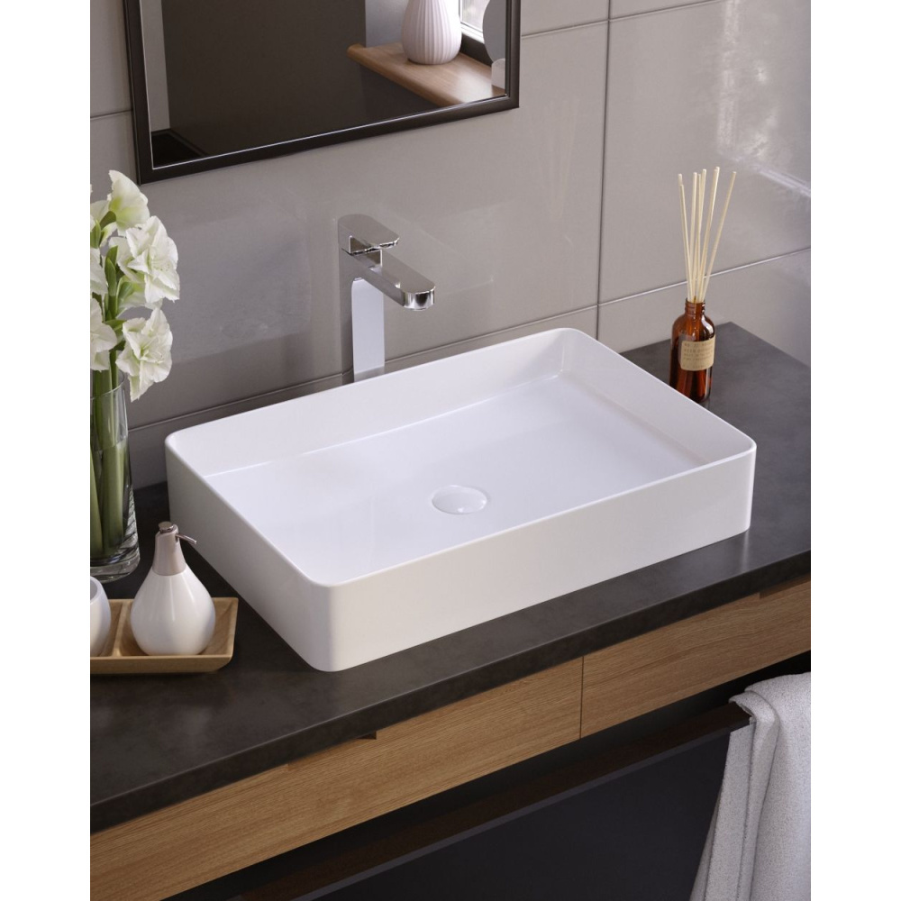 Раковина Koller pool Kvadro 600x405 (KR-0600-WB)