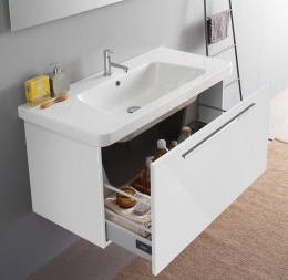 Фото Тумба с раковиной Globo Daily (DAM1X) серый