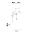 Migliore Lem Swarovski 18884 Смеситель для раковины, хром