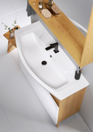 Тумба под раковину Aqwella Basic 105 BAS0110DZ Дуб золотой