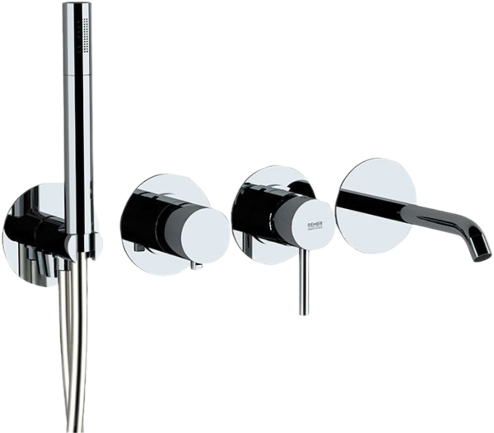 Фото Смеситель для ванны Remer X Style X96S03ROXXG