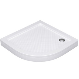 Фото Душевой уголок WasserKRAFT Isen 26S01+26T01 90x90 с поддоном профиль Хром стекло прозрачное