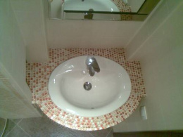 Раковина Jacob Delafon Ove E1524-00, 57*48 см, врезная сверху