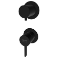 Смеситель для душа Remer Metrica MC93PWBNO, черный матовый
