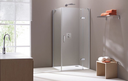 Боковая стенка для распашной двери Huppe Aura Elegance 400624.092.321, 100 х 200 см