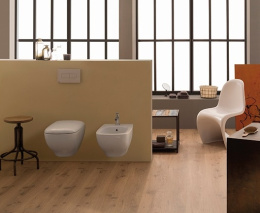 Унитаз подвесной Globo Genesis (GES02.BI) белый