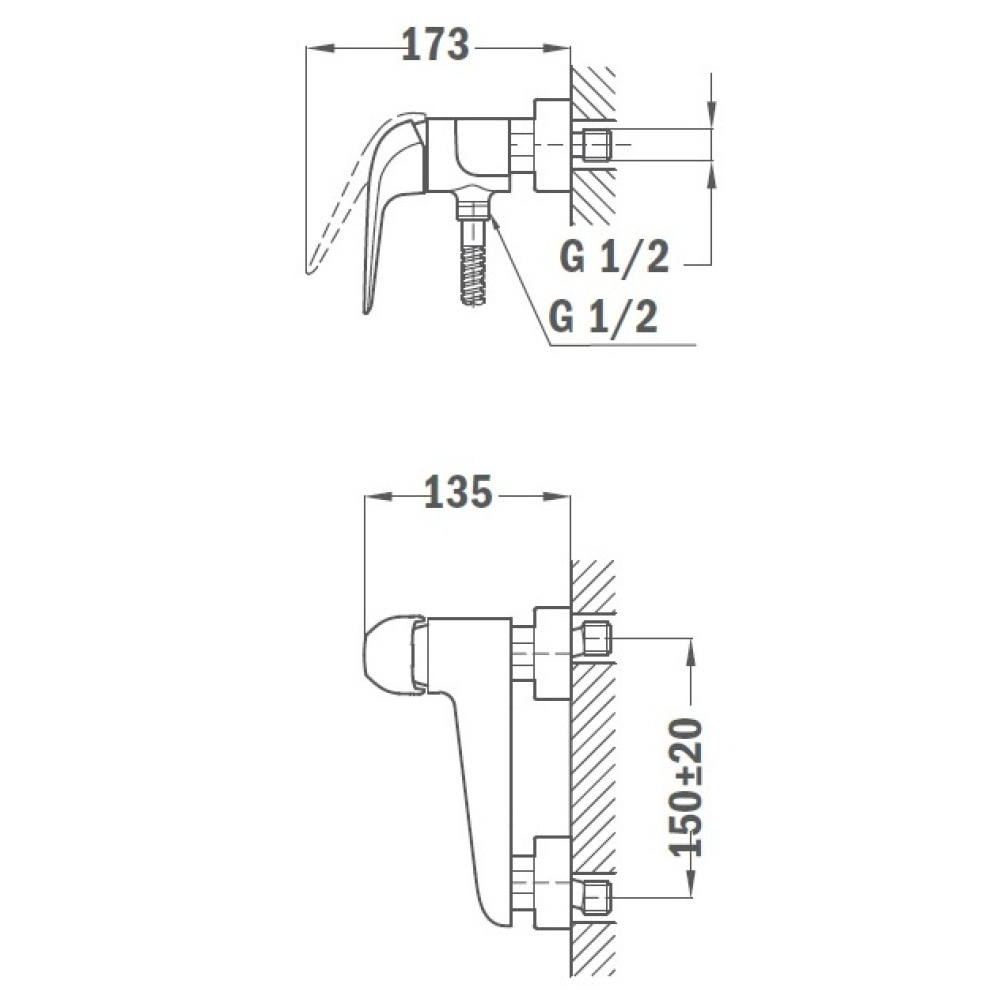 Teka Itaca 672310200 Смеситель для душа