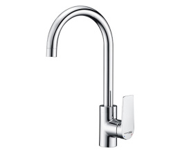 Смеситель WasserKRAFT Lopau 3207 для кухни с поворотным изливом