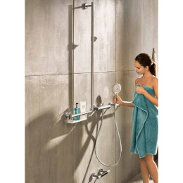 Душевой набор 26325400 Hansgrohe Raindance Select S (белый, хром)
