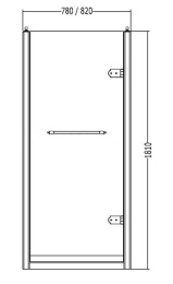Душевая дверь Ravak Pivot (03G70C00Z1)