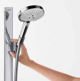 Душевой гарнитур Hansgrohe Raindance Select S (27649400) хром, белый