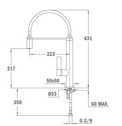 Teka Formentera 62937020FW Смеситель для мойки