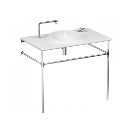 Раковина с консолью, зеркалом и смесителем Vitra Istanbul (4519B403-6142/61275/A42304)