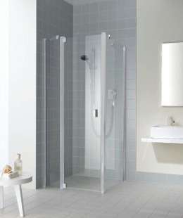 1-створчатая маятниковая дверь с фиксированной панелью Kermi Raya RA-1GR/L