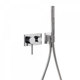 Фото Душевой комплект (3 канала) Tres 3V 21027391BM белый матовый