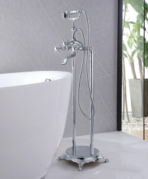 Фото Смеситель для ванны и душа напольный Abber Klassik (AF8415)