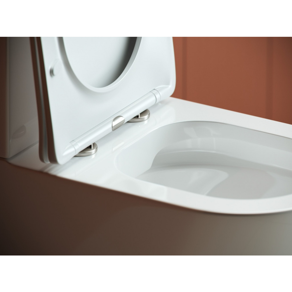 Пристенная чаша сиденьем Ceramica Nova Highlight CN1802-B