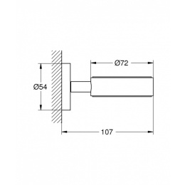 Grohe Essentials 40369001 Стакан, держатель