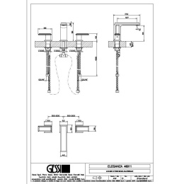 Смеситель для раковины Gessi Eleganza (46011#031) хром
