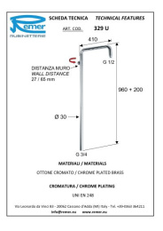 Душевая колонна REMER (329U)