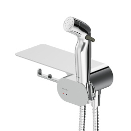 Подвесной унитаз с гигиеническим душем Am.Pm Sense (CK74H0403W) белый