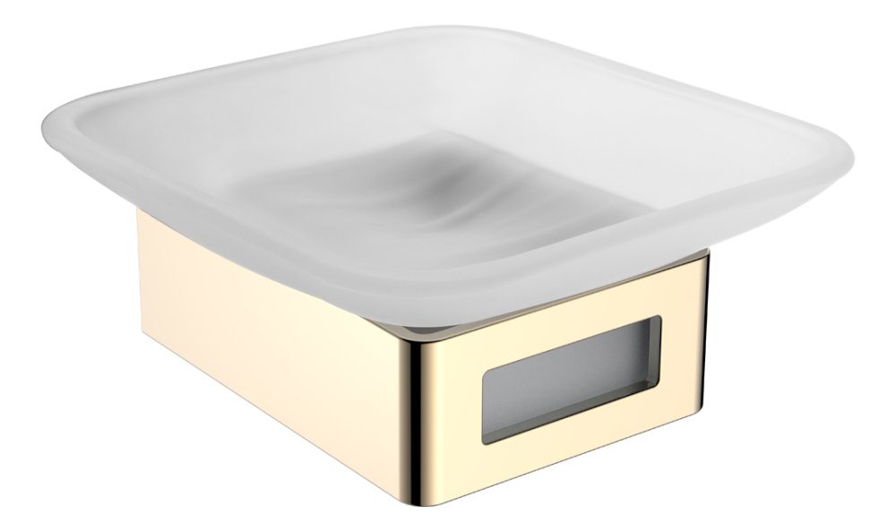 Фото Мыльница Boheme Q (10943-G) золото