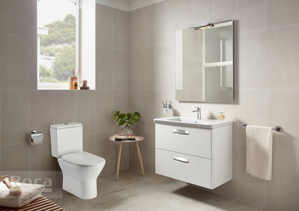 Фото Унитаз-компакт Roca Faro (34D01000Y) белый