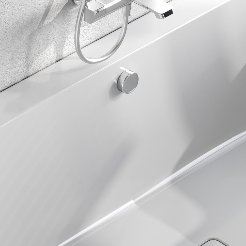 Фото Акриловая ванна 170x75 Am.Pm (W84A-170-075W-A), прямоугольная