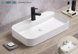 Раковина SantiLine (SL-1007) белый