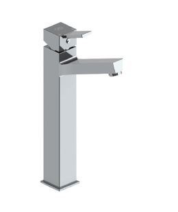 Фото Смеситель GPD Tulio MSL135, для раковины, с высоким корпусом, хром